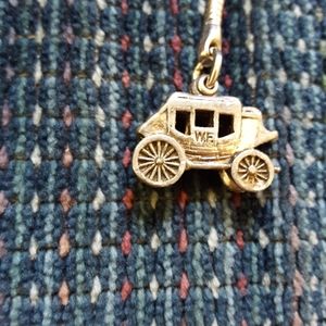 Vintage Wells Fargo Stagecoach keychain